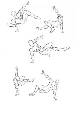 action poses for drawing